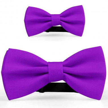 Set papioane tata fiu violet, uni